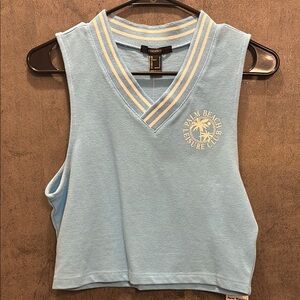 Forever 21 Light Blue Sleeveless Tank